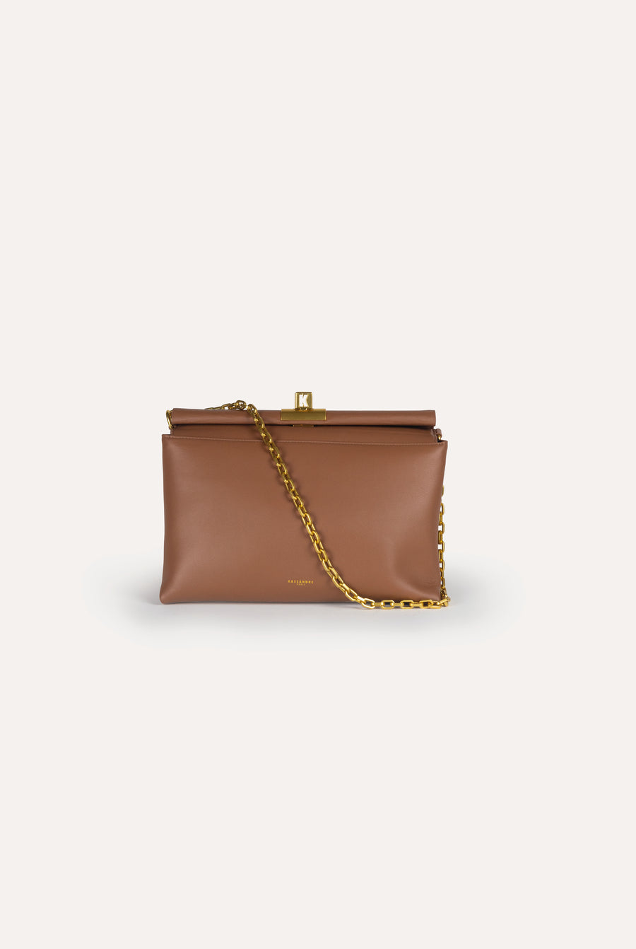 SASKIA HANDBAG LEATHER CAMEL